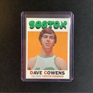 1971-72 Topps Basketball #47 Dave Cowens RC Rookie Card HOF Boston Celtics